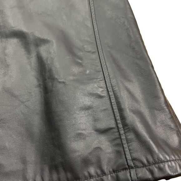 RUDSAK Luxuryβ Minimalist VTG Leather Bomber Jacket Quiet Luxury Contemporary 42 - Picture 15 of 15